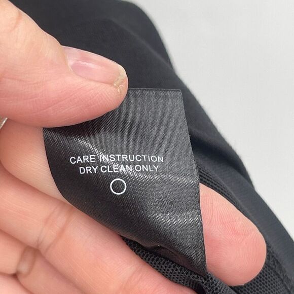 H:ours x Revolve Black Sleeveless Cutout Safiya Mini Dress Medium - Picture 5 of 9